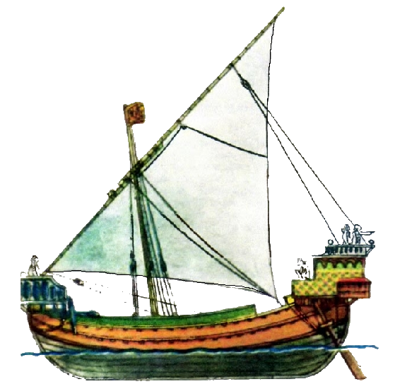 Венецианское судно XIV века